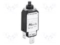 Circuit breaker; Urated: 240VAC; 48VDC; 1A; SPST; Poles: 1; screw SCHURTER T11-311-1A