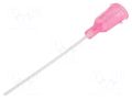 Needle: plastic flexible; 1.5"; Size: 20; straight; 0.58mm FISNAR FIS-20