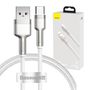 USB cable for USB-C Baseus Cafule, 66W, 1m (white), Baseus CAKF000102