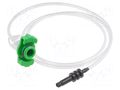 Syringe adapter; 10ml; green; for dispensers,for syringes FISNAR FIS-ADAPQX-10
