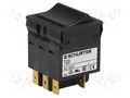 Circuit breaker; Urated: 240VAC; 60VDC; 10A; 3PST; Poles: 3; SNAP-IN SCHURTER TA35-CKDBF100C0
