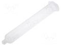 Syringe body; 55ml; natural; Luer Lock; for dispensers; QuantX FISNAR FIS-BARQX-55R