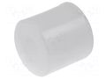 Spacer sleeve; cylindrical; polyamide; L: 13mm; Øout: 14.7mm; glued FIX&FASTEN FIX-6-13A