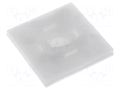 Holder; screw,self-adhesive; polyamide; UL94V-2; natural; C: 7.1mm FIX&FASTEN FIX-CM-25