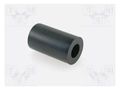 Spacer sleeve; cylindrical; polystyrene; L: 12mm; Øout: 7mm; black FIX&FASTEN TDYS3.6/12