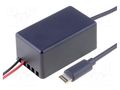 USB power supply; Apple Lightning plug; Sup.volt: 12÷24VDC; 0.9m PER.PIC. C0008