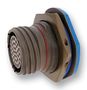 CIRCULAR CONN, RCPT, 9-35, JAM NUT; Military Specification:MIL-DTL-38999 Series III; Circular Connector Shell Style:Jam Nut Receptacle; No. of Contacts:6Contacts; Circular Contact Type:Crimp Socket - Contacts Not Supplied; Coupling Style:Threaded; Insert  D38999/24ZA35SN-LC