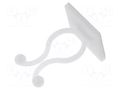 Cable clips; ØBundle : 13.2mm; polyamide; natural; UL94V-2 FIX&FASTEN FIX-KL-23