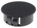 Stopper; H: 11mm; Flange dia: 28.4mm; Wall thick: 3.3mm; black FIX&FASTEN FIX-M25