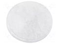 Self-adhesive foot; Ø: 8mm; H: 2mm; transparent; silicone; C: 1mm FIX&FASTEN FIX-RF8-2A