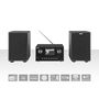 DABMAN i310 CD Hybrid micro Hi-fi System DAB+ / FM / Internet / Bluetooth Black 22-329-00 4024035290003