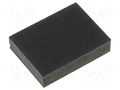 Self-adhesive foot; H: 3mm; black; rubber; W: 11.5mm; L: 8mm FIX&FASTEN FIX-SF-110830