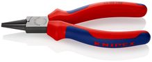 KNIPEX 22 02 140 Round Nose Pliers with multicomponent handles black atramentized 140 mm 22 02 140 4003773043430