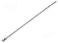 Cable tie; L: 200mm; W: 4.5mm; stainless steel; steel; Ømax: 50mm FIX&FASTEN FIX-STB-200S