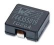 INDUCTOR, 1.5UH, 20%, 7.3X7.2MM, POWER 744310150