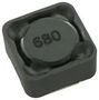 INDUCTOR, 68UH, POWER, SHIELDED, SMD SRR1260-680M