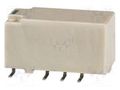 Relay: electromagnetic; DPDT; Ucoil: 12VDC; Icontacts max: 2A; TX PANASONIC TX2SA-12V