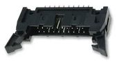 HEADER, S/LATCH, STR, 2.54MM, 8WAY T816108A1S101CEU
