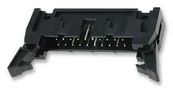 HEADER, S/LATCH, RA, 2.54MM, 16WAY T816116A1R101CEU