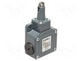 Limit switch; steel roller Ø13mm; NO + NC; 10A; max.500VAC; IP67 PIZZATO ELETTRICA FL516
