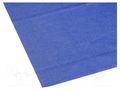 Acoustic cloth; 1400x700mm; blue 4CARMEDIA CLT.30.101