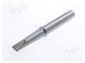 Tip; chisel; 7mm; 370°C; for  soldering iron WELLER WEL.CT6E7