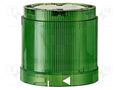 Module: light signaller; green; 24VDC; 24VAC; IP54; Ø70x66mm WERMA WER-84320055