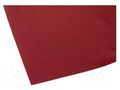 Acoustic cloth; 1400x700mm; dark red 4CARMEDIA CLT.30.102