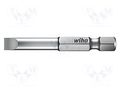 Screwdriver bit; slot; 5.5x1mm; 1/4"; Overall len: 70mm WIHA WIHA.33965