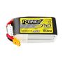 Battery Tattu R-Line 750mAh 14.8V 95C 4S1P JST-XHR, Tattu TAA7504S95X3