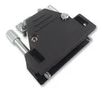 BACKSHELL, D, BLACK, TOP ENTRY, 15WAY 2801-0102-02