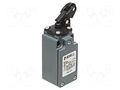 Limit switch; plastic roller Ø14mm; NO + NC; 10A; max.500VAC PIZZATO ELETTRICA FM505