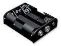 BATTERY HOLDER, 3 X AA, THT 2465