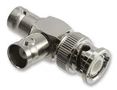 BNC TEE ADAPTOR, 1 X PLUG-2 X JACK 112567