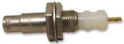 RF COAXIAL, BULKHEAD JACK, 10KV, STR 1064-1 QD