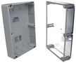 ENCLOSURE, WALL MOUNT, PC, GREY/CLEAR PN-1329-AC