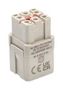 HEAVY DUTY INSERT, RCPT, 5POS, 16A 09120055101