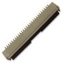 CONN, FPC, RCPT, R/A, 24POS, 0.5MM, SMT; Pitch Spacing:0.5mm; No. of Contacts:24Contacts; Gender:Receptacle; Product Range:FH19C Series; Contact Termination Type:Surface Mount; Contact Position:Bottom; No. of Rows:1 Row; Contact Plating:Gold Plated Contac FH19C-24S-0.5SH(99)