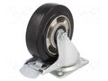 Transport wheel; Ø: 125mm; W: 38mm; H: 193mm; torsional with lock COLSON BTAB-1252-6150