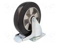 Transport wheel; Ø: 200mm; W: 50mm; H: 238mm; torsional with lock COLSON BTAB-2003-6440