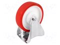Transport wheel; Ø: 125mm; W: 30mm; H: 156mm; rigid; 150kg COLSON FPPU-1251-5100