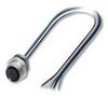 CABLE ASSY, M12 RCPT TO WIRE, 5P, 0.5M 1520039