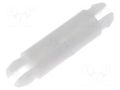 PCB distance; polyamide; L: 12.7mm; latch/latch; natural; UL94V-2 FIX&FASTEN FIX-SP-12