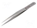 Tweezers; 110mm; for precision works; Type of tweezers: straight IDEAL-TEK IDL-3C.SA