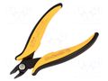 Pliers; cutting,miniature,curved; 140mm; with side face PIERGIACOMI PG-ITR-58