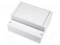 Enclosure: wall mounting; X: 257mm; Y: 217mm; Z: 112mm; ABS; grey BOPLA RCP250F