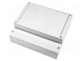 Enclosure: wall mounting; X: 296mm; Y: 261mm; Z: 112mm; ABS; grey BOPLA RCP310F