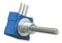 POTENTIOMETER, LINEAR, 10KOHM, 10%, 1W 51AAD-B24-A15L