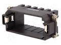 Frame for modules; male; size E16; C146,heavy|mate M; Modules: 5 AMPHENOL C146-P16001G8