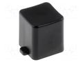 Button; rectangular; black CANAL ELECTRONIC AP22800-S